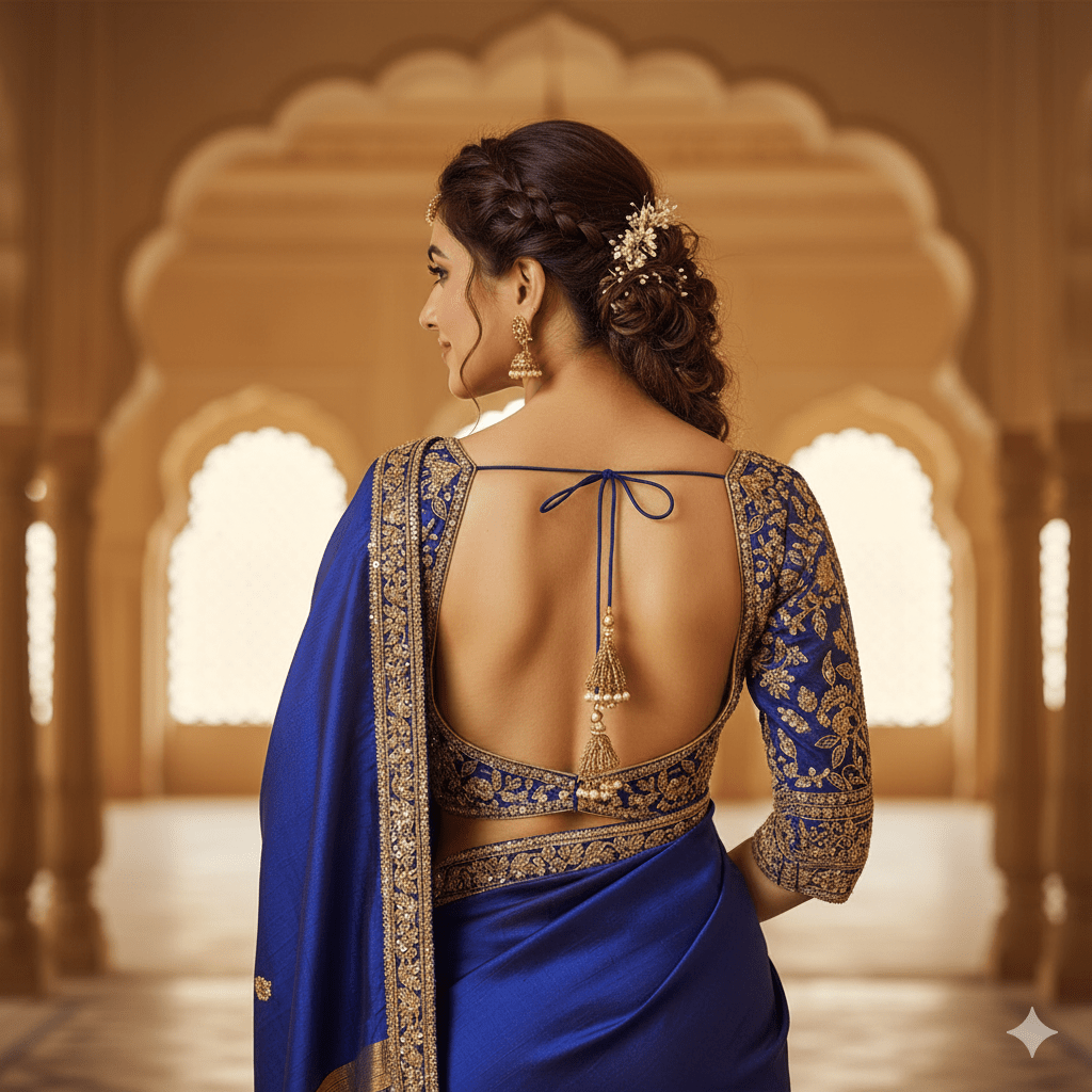 Backless Blouse