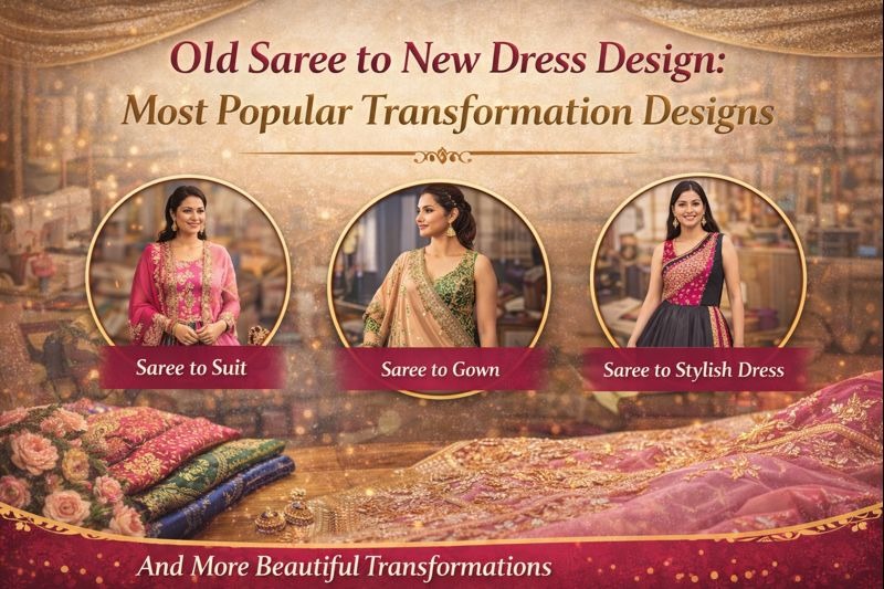 Old-Saree-to-New-Dress-Design