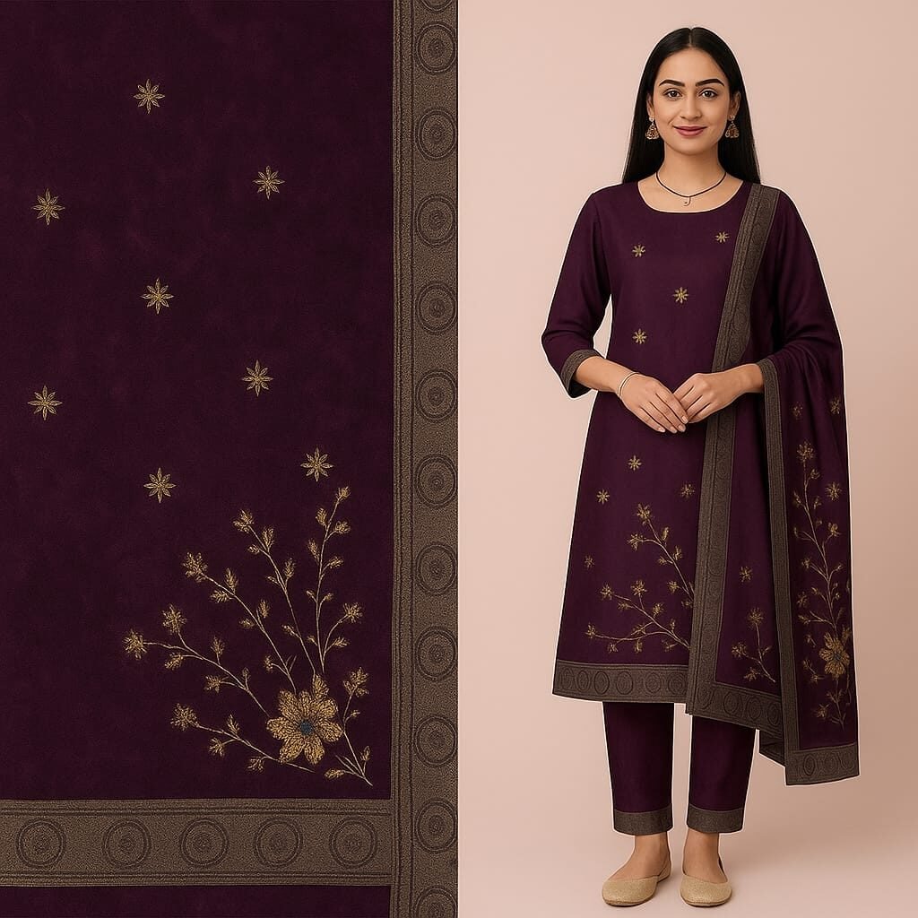Old Saree To Simple Salwar Suit
