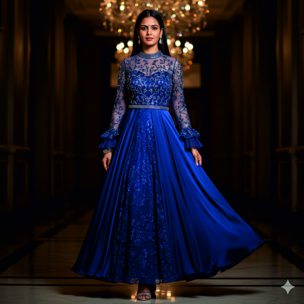 Anarkali Gown