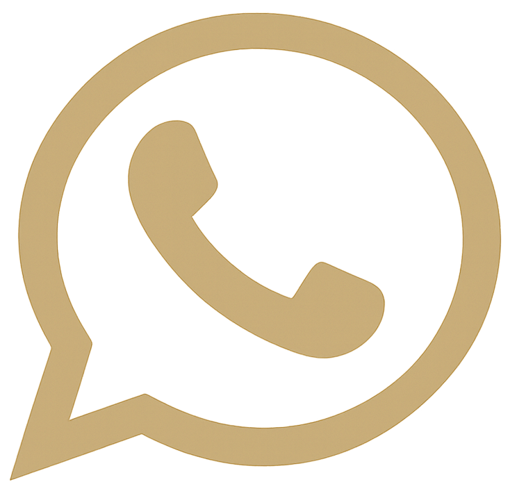 Golden transparent whatsapp