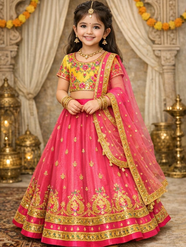 Kids Lehenga Choli
