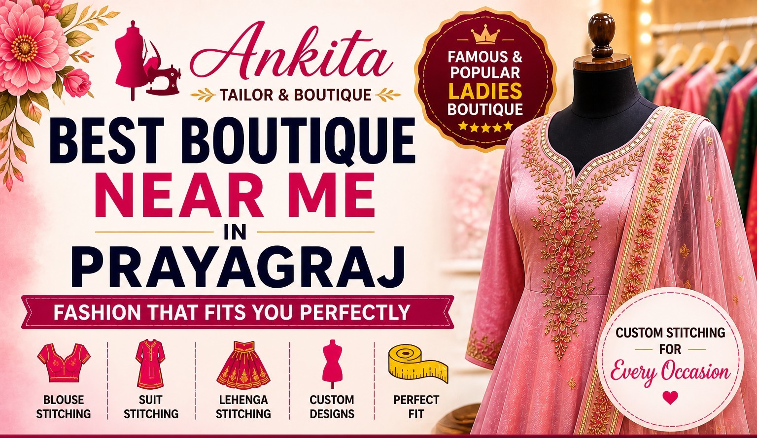 Best boutique near me Prayagraj, Famous boutique near me Prayagraj, Ladies boutique near me Prayagraj, Boutique shop near me Prayagraj, Popular boutique near me Prayagraj