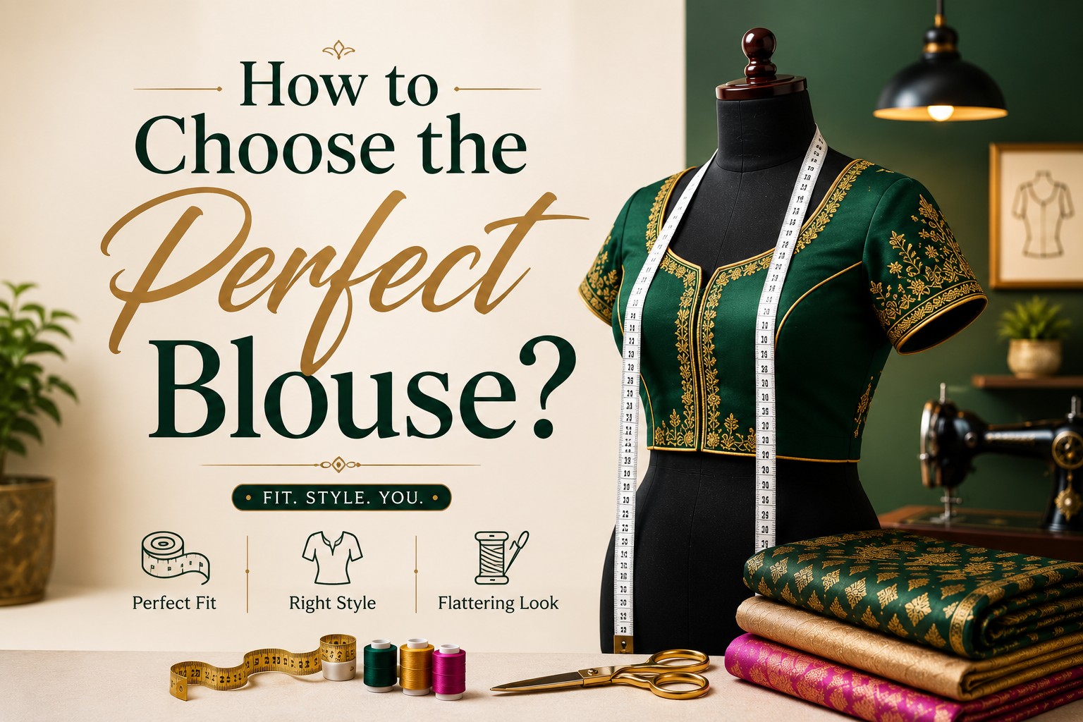 How to Choose the Perfect Blouse, How to Get the Perfect Blouse Fitting, How to Choose the Right Blouse Design, Tips for Choosing the Perfect Blouse, Common Blouse Fitting Mistakes to Avoid
