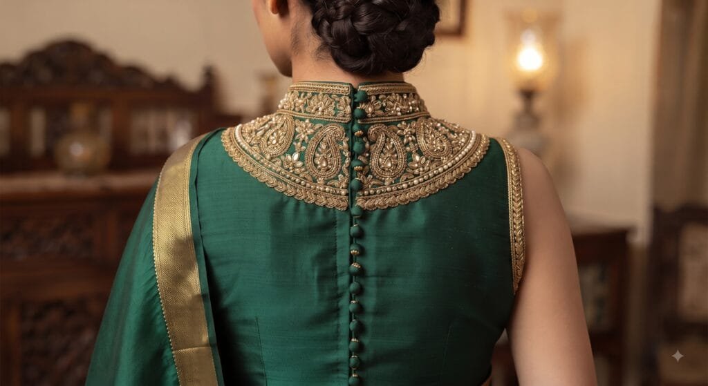High Back Neck for a Royal Look